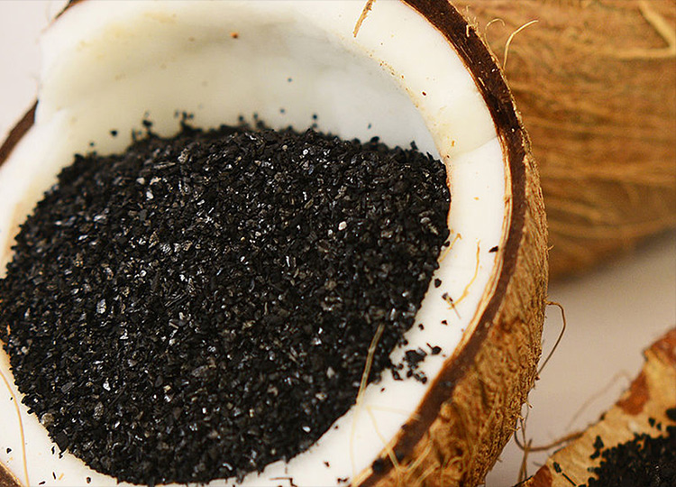 ถ่านกัมมันต์จากกะลามะพร้าว Coconut Shell Activated Carbon
